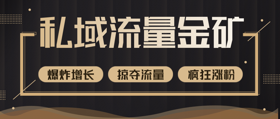 价值2200元私域流量的金矿，循环获取各大媒体精准流量，无限复制网红的精准流量！-圆梦资源网