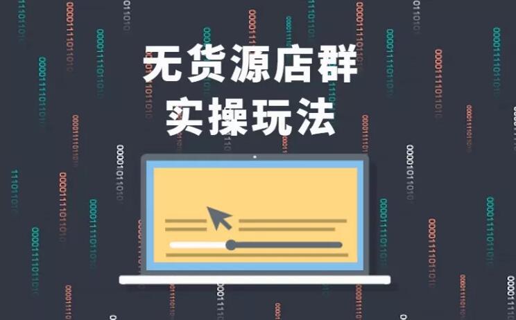 无货源店群实操玩法，蓝海选品的独特思路，店群软件操作方法（45节视频课）-圆梦资源网
