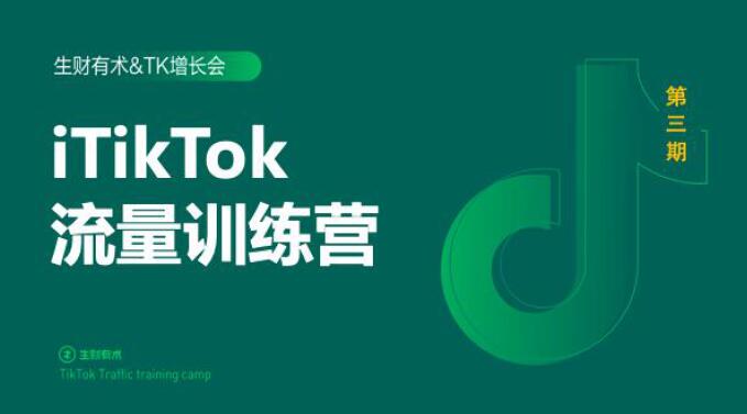 2020最新TikTok流量增长训练营（完结）附PPT-圆梦资源网