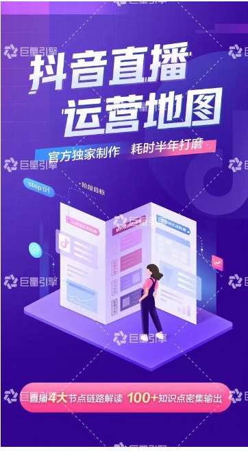 《抖音直播运营地图》直播4大节点，100+知识点-圆梦资源网