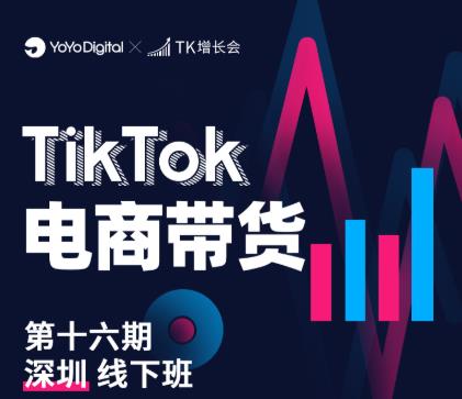 TK电商带货线下班第十六期（深圳站），从0到1带货出单-圆梦资源网