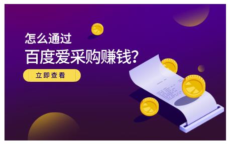 大王·怎么通过百度爱采购赚钱，已经通过百度爱采购完成200多万的销量-圆梦资源网