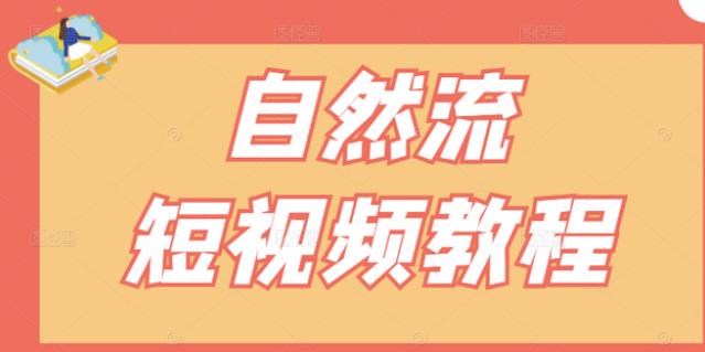 【瑶瑶短视频】自然流短视频教程，让你更快理解做自然流视频的精髓-圆梦资源网