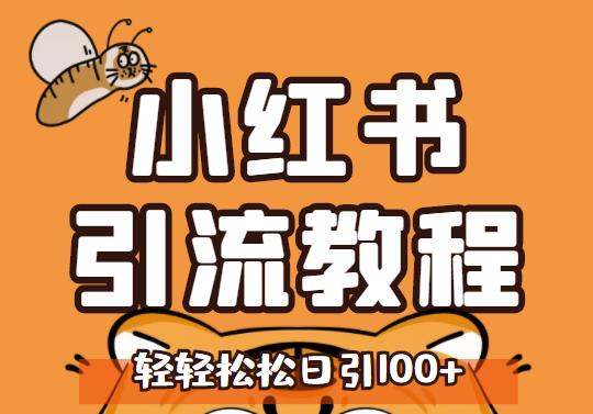 小红书运营引流全系列课程，每天引流100精准粉-圆梦资源网