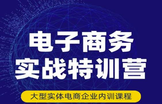 民赛电气内部出品：电子商务实战特训营，全方位带你入门电商，308种方式玩转电商-圆梦资源网
