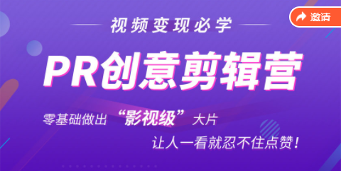 抖音赚钱必学的PR创意剪辑：零基础做出“影视级”大片，让人一看就忍不住为你点赞！-圆梦资源网