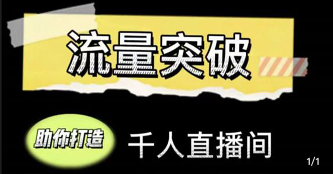 直播运营实战视频课，助你打造千人直播间（14节视频课）-圆梦资源网