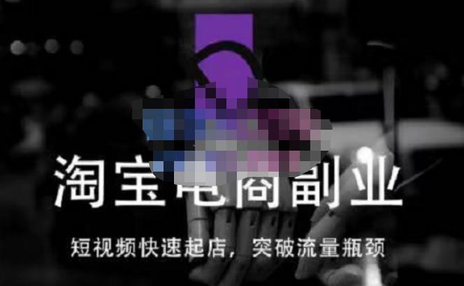 蓝Sir派·淘宝短视频快速起店，替代传统搜索方式，学会做一个不一样的淘宝店-圆梦资源网