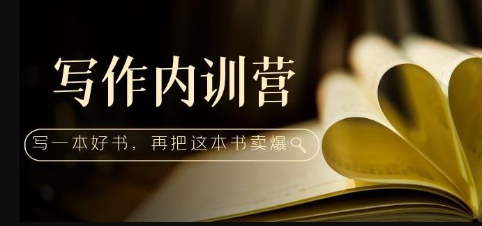 写作内训营：百万级大佬教你如何写一本好书，再把这本书卖爆！-圆梦资源网