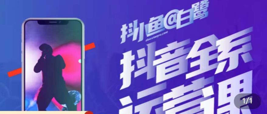 白鹭·主播内训营，运营主播话术起号进阶能力提升-圆梦资源网