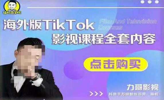 海外TikTok影视课程全套，从搭建渠道，到如何正确使用账号，到未来的变现渠道等-圆梦资源网