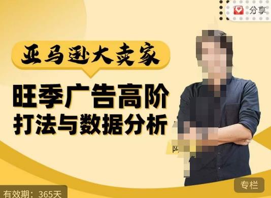 阿甘·亚马逊大卖家广告高阶打法与数据分析，走出传统广告误区；揭秘大卖惯用打法；数据驱动广告决策-圆梦资源网