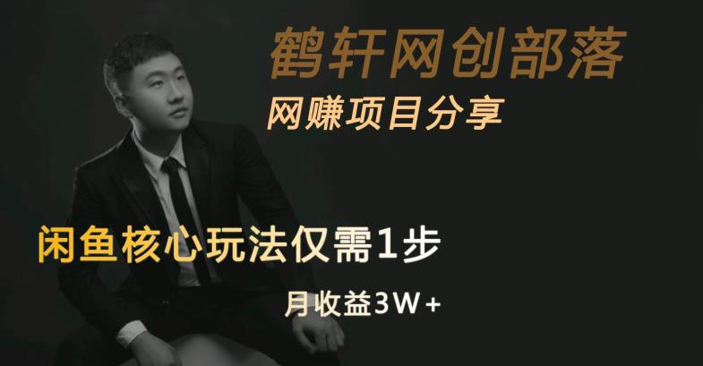 闲鱼核心玩法不卖货也能1年变现20W，玩法简单-圆梦资源网