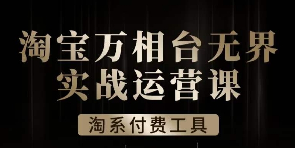 沧海·淘系万相台无界实战运营课，万相台无界实操全案例解析-圆梦资源网