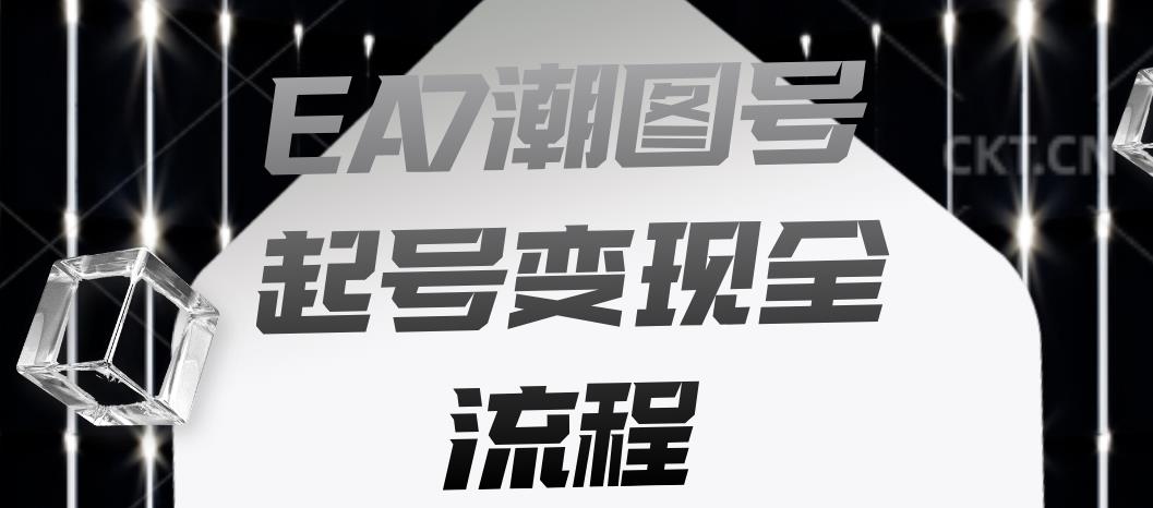 EA7潮图号起号变现全流程，快速起号飞速涨粉【揭秘】-圆梦资源网