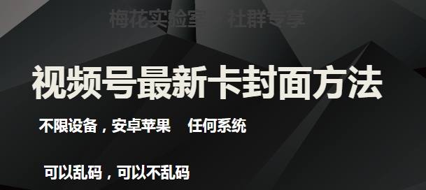 梅花实验室社群最新卡封面玩法3.0，不限设备，安卓苹果任何系统-圆梦资源网