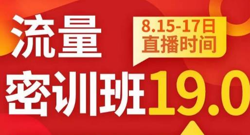 秋秋线上流量密训班19.0，打通流量关卡，线上也能实战流量破局-圆梦资源网