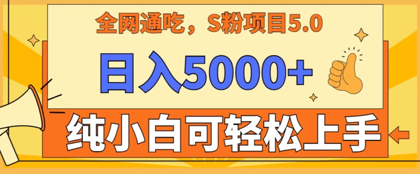 男粉项目5.0，最新野路子，纯小白可操作，有手就行，无脑照抄，纯保姆教学【揭秘】-圆梦资源网