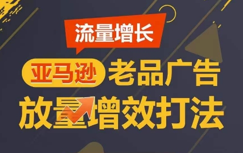 流量增长 亚马逊老品广告放量增效打法，短期内广告销量翻倍-圆梦资源网