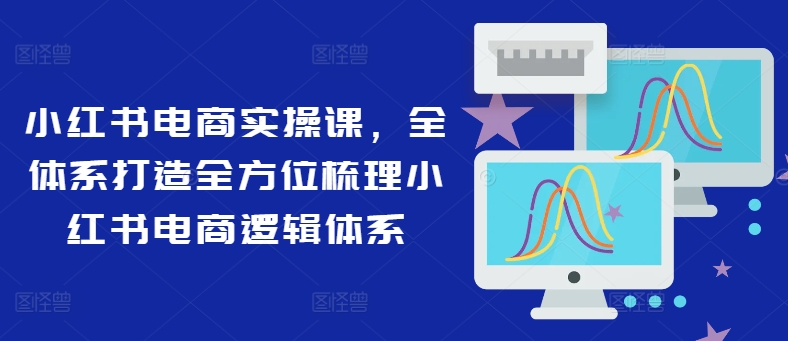 小红书电商实操课，全体系打造全方位梳理小红书电商逻辑体系-圆梦资源网