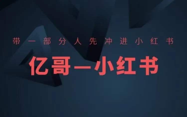 ​​带一部分人先冲进小红书，小红书开店、选品、爆款裂变-圆梦资源网