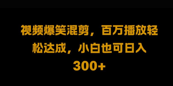 视频号零门槛，爆火视频搬运后二次剪辑，轻松达成日入1k【揭秘】-圆梦资源网