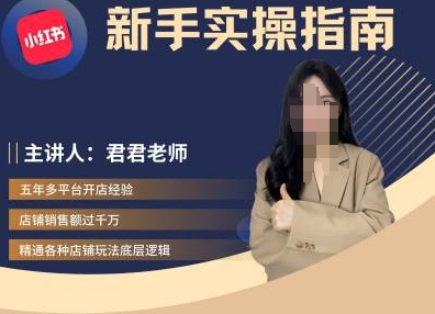 君君-小红书电商从入门到精通，新手实操指南-圆梦资源网