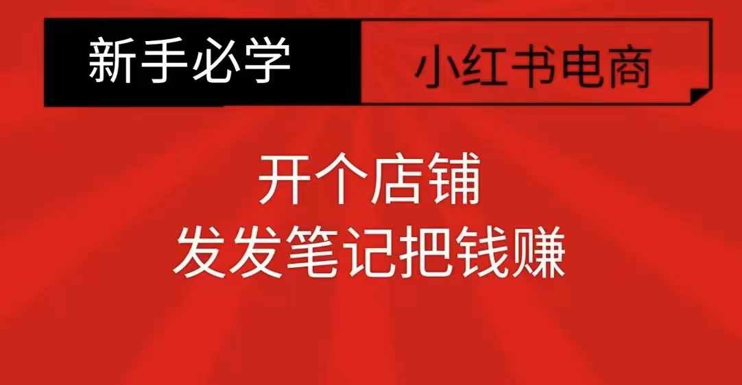 小红书零食共创【新手易上手】开个店铺，发发笔记把钱赚-圆梦资源网