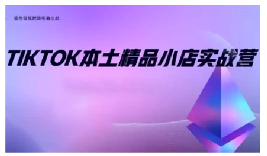 TikTok本土精品小店出海实战营，从入门到高阶，不止0-1!-圆梦资源网