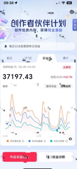 抖音奇异历史赛道，AI赋能历史赛道，流量收益嘎嘎香，狂撸伙伴计划-圆梦资源网