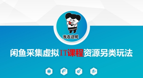 闲鱼采集虚拟IT课程资源另类玩法，干货满满-圆梦资源网