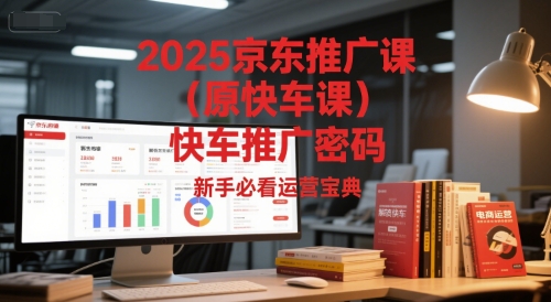 2025京东推广课（原快车课）解锁京东快车推广密码，新手必看运营宝典-圆梦资源网