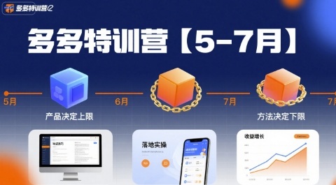 多多特训营【5-7月】产品决定上限，方法决定下限，各种玩法技巧落地实操-圆梦资源网