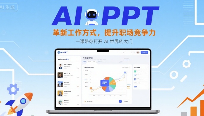 AI+PPT：革新工作方式，提升职场竞争力，一课带你打开 AI 世界的大门-圆梦资源网