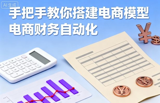 手把手教你搭建电商模型-电商财务自动化-圆梦资源网