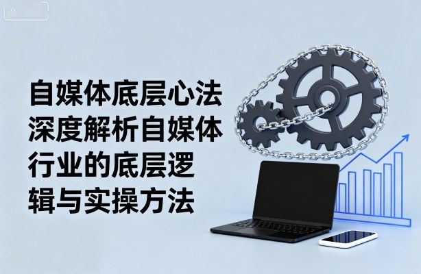 自媒体底层心法，深度解析自媒体行业的底层逻辑与实操方法-圆梦资源网