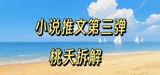 小说推文项目操作全流程第三弹，0粉就能做，门槛低非常适合新手-圆梦资源网